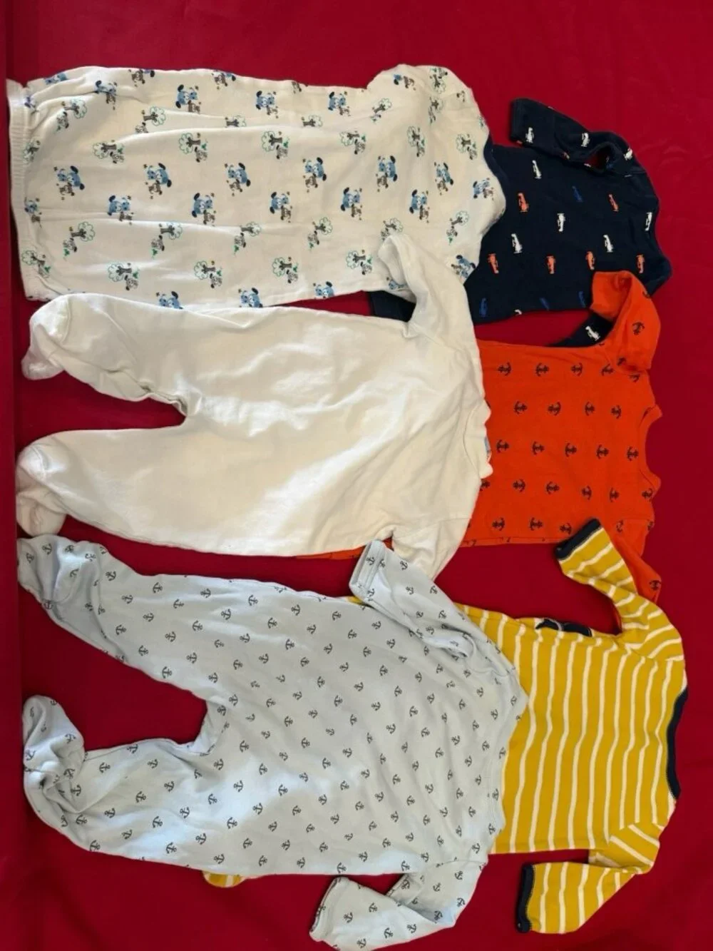 Carter's Baby 5 Pieces BBumndle Multicolor Size 0-9 Months